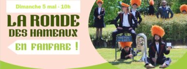 La fanfare La Cie du Coin accompagnera la Ronde des Hameaux à Dampierre le 5 mars 2024